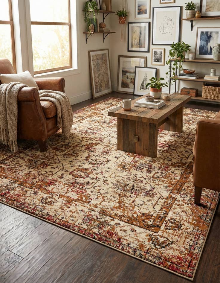 Detail image of 7' 10 x 10' Saturn Rug