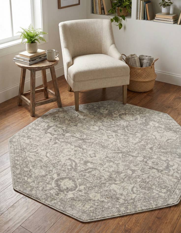 Detail image of 4' x 4' Lola Octagon Rug