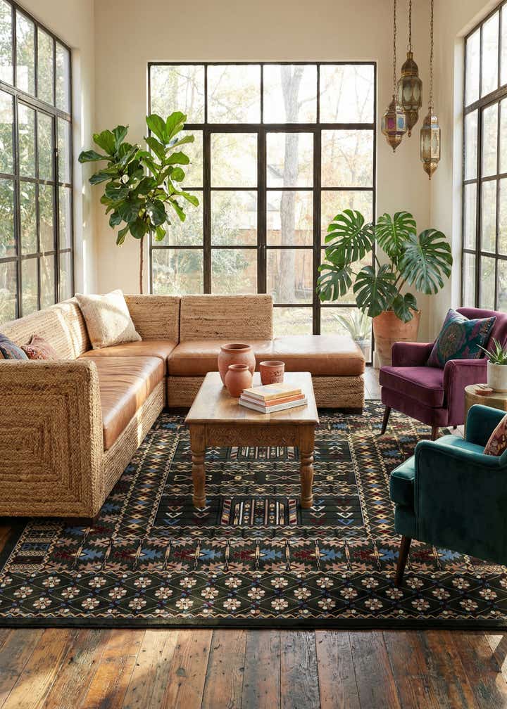 10' x 10' Bokhara Square Rug