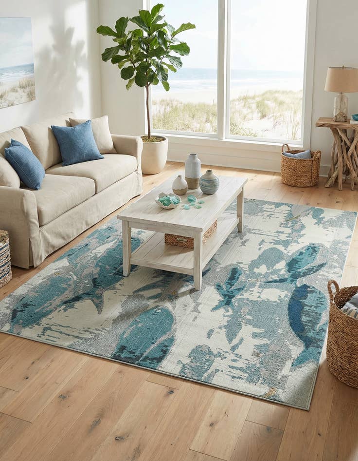 Detail image of 8' x 10' Washable Amalfi Rug