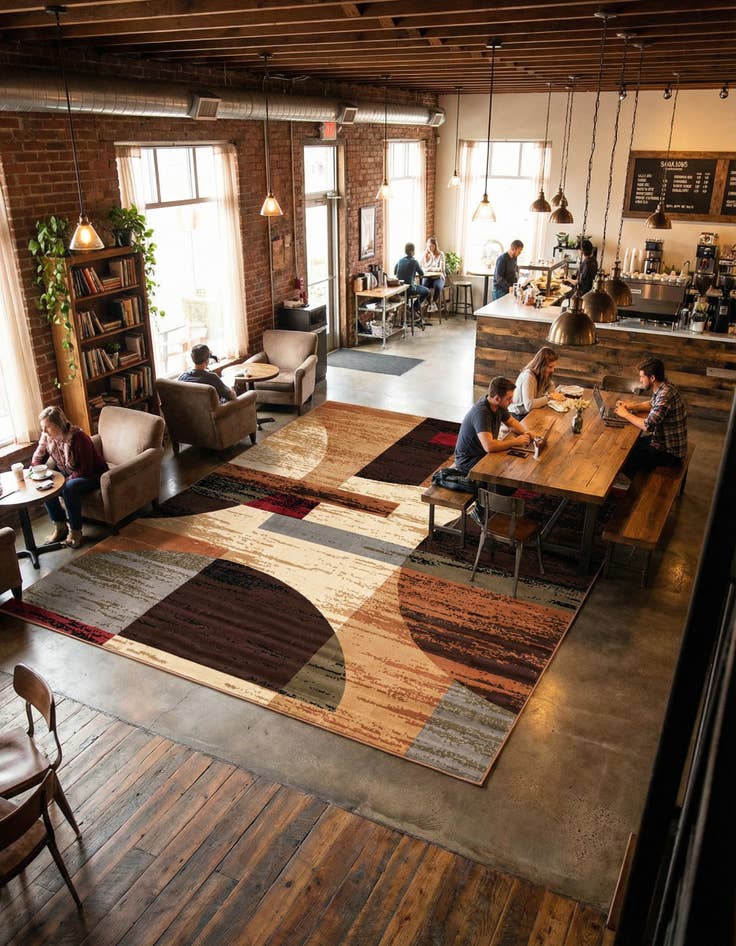 Detail image of 9' x 12' Cafe Rug