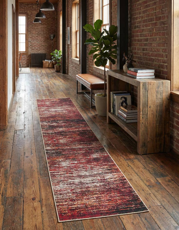 Detail image of 2' 6 x 14' Asha Runner Rug