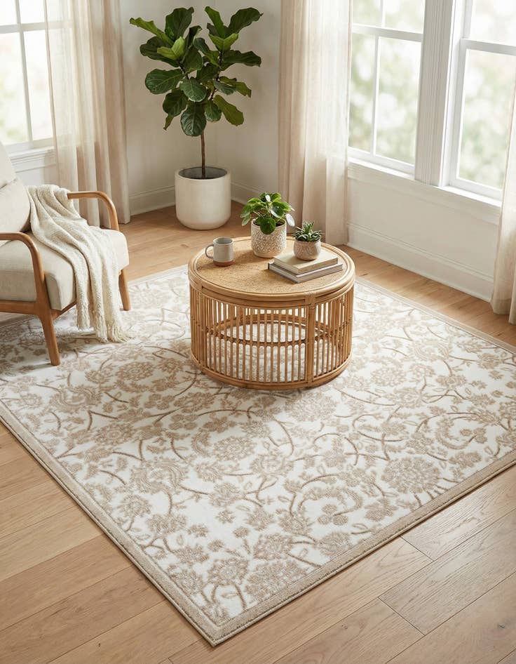 Detail image of 6' x 6' Himalaya Square Rug