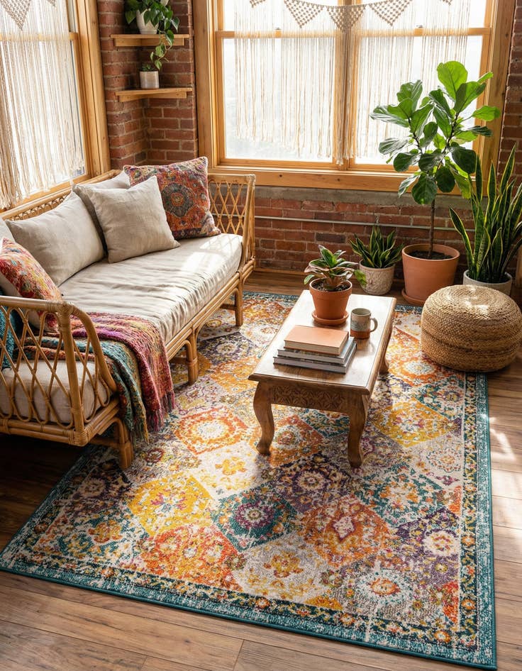 Detail image of  5' 3 x 7' Madeline Rug