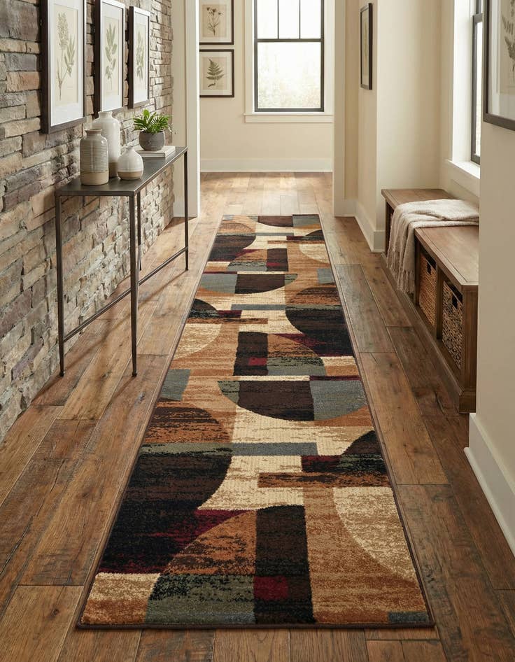 Detail image of 2' 7 x 12' Cafe Runner Rug