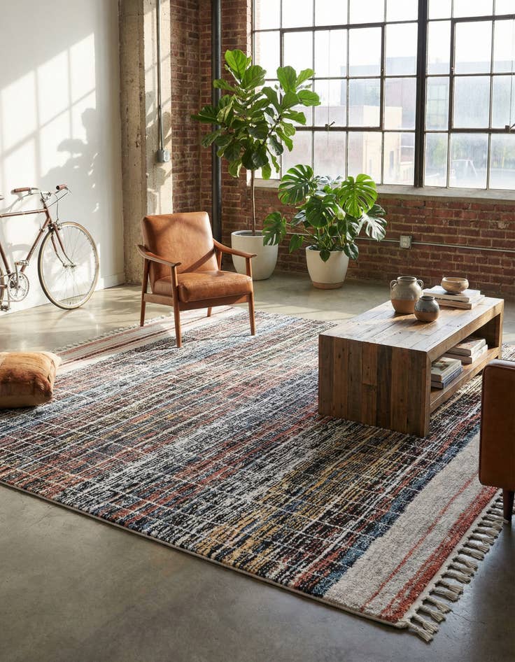 Detail image of 10' x 10' Aramis Square Rug