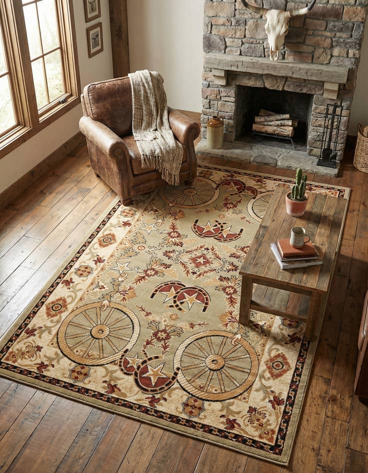 Detail image of 6' x 9' Pioneer Rug