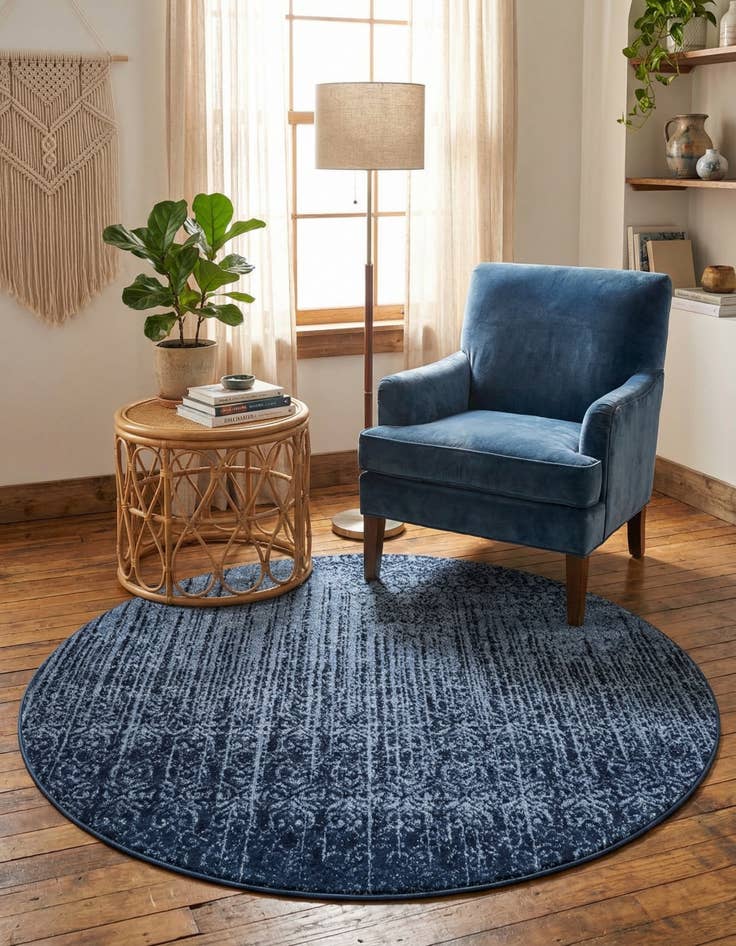 Detail image of 6' x 6' Angelica Round Rug