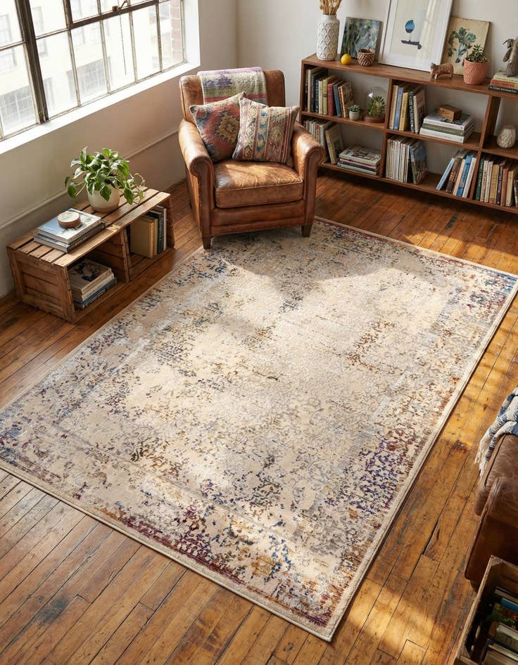 Detail image of 5' 3 x 7' 9 Deepa Rug