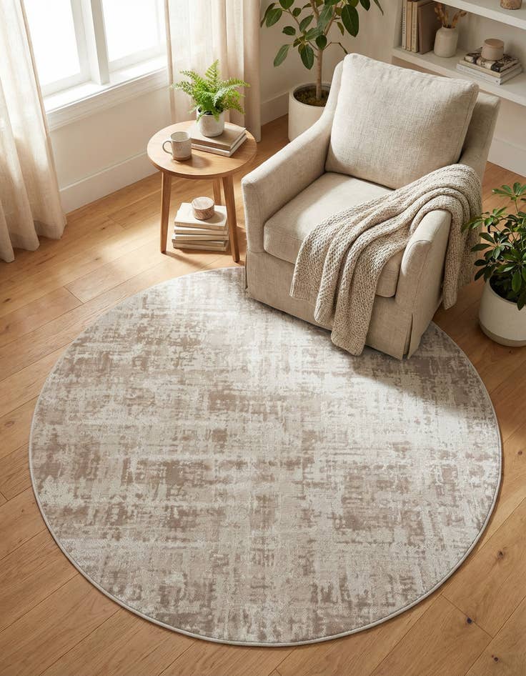 Detail image of 5' 3 x 5' 3 Valencia Round Rug