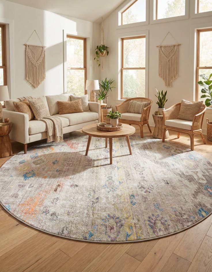 Detail image of 8' x 8' Vega Round Rug