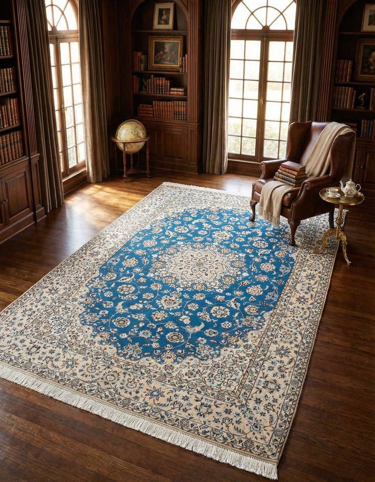 Detail image of 4' 10 x 7' 2 Nain Rug