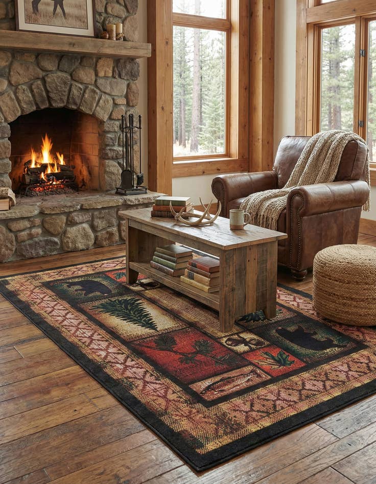 Detail image of 5' 3 x 8' Yara Rug