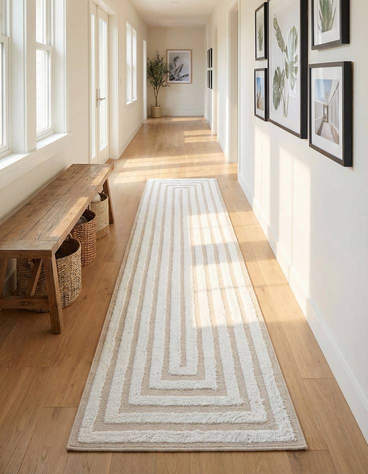 Detail image of 2' 7 x 12' Sabrina Soto Casa Toluca Runner Rug