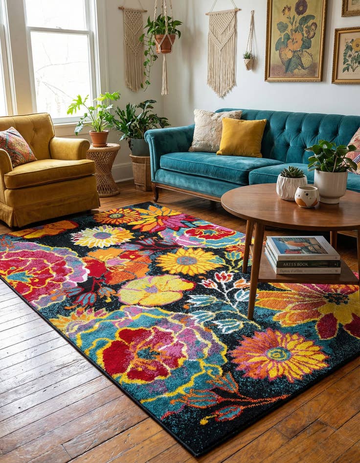 Detail image of 4' x 6' Florence Rug