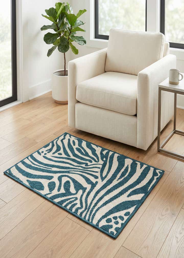 2' x 3' Easy-Clean Safari Indoor / Outdoor Rug