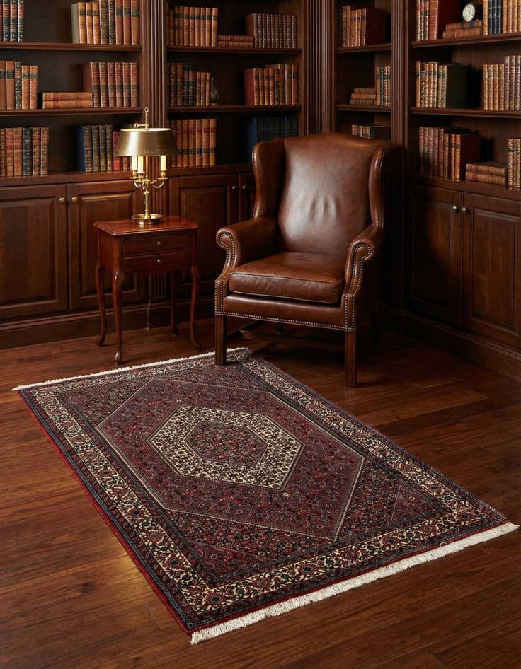 Detail image of 3' 8 x 6' 1 Bidjar Wool Rug