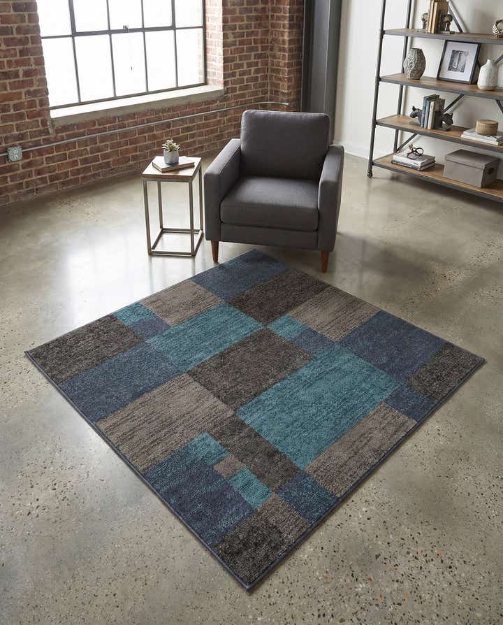 4' x 4' Equinox Square Rug