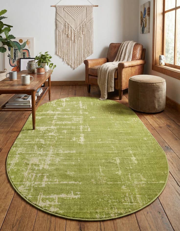 Detail image of  6' 1 x 9' Valencia Oval Rug