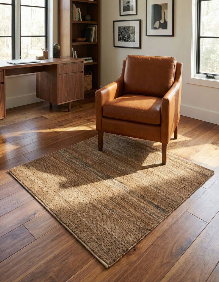 Detail image of 3' 1 x 3' 4 Kashkuli Wool Square Rug