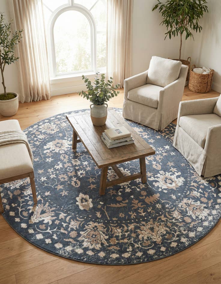 Detail image of 10' x 10' Oregon Round Rug