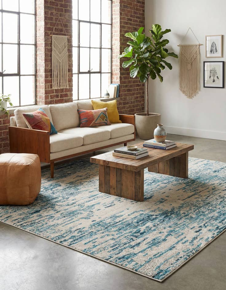 Detail image of 7' x 7' Oasis Square Rug