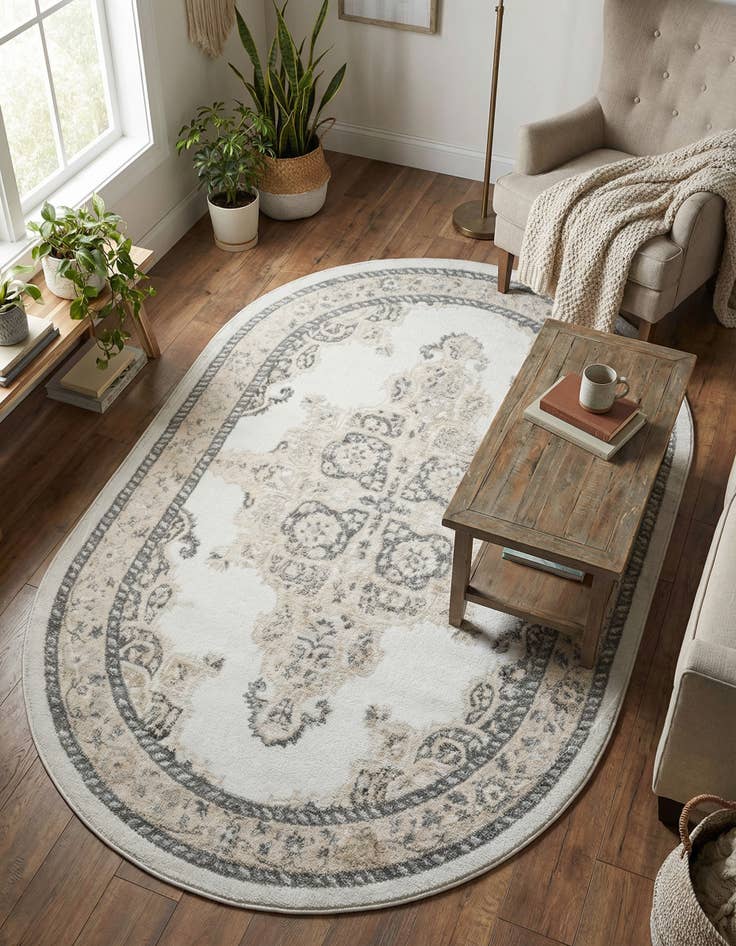 Detail image of 5' x 8' Parker Oval Rug