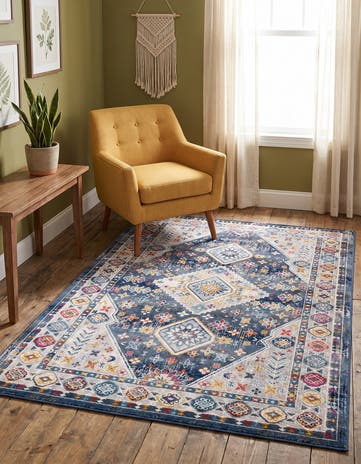 Blue Budapest Rug