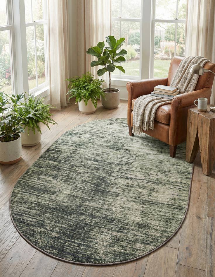 Detail image of 4' x 6' Asha Oval Rug