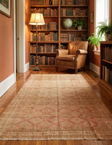 3' x 5' 8 Hand Knotted Ultra Vintage Persian Wool Runner Rug