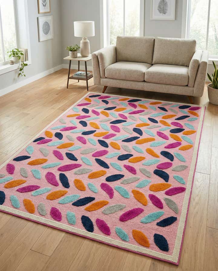 5' 3 x 8' Easy-Clean Aruba Indoor / Outdoor Rug