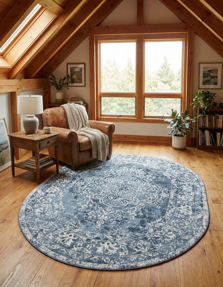 Detail image of 8' x 10' Oxford Oval Rug