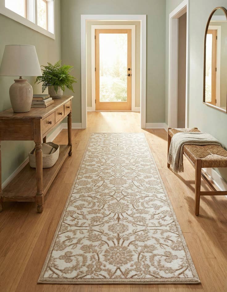 Detail image of 3' x 9' 10 Nepal Runner Rug