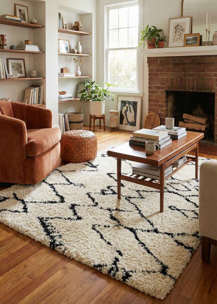 8' x 10' Infinity Shag Rug