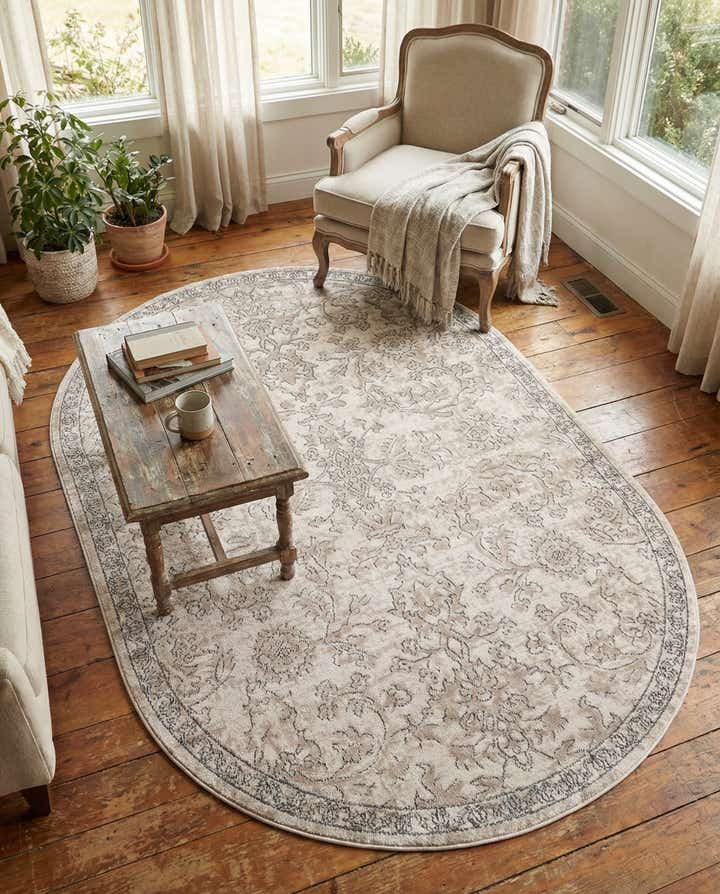 5' 3 x 8' Oregon Oval Rug