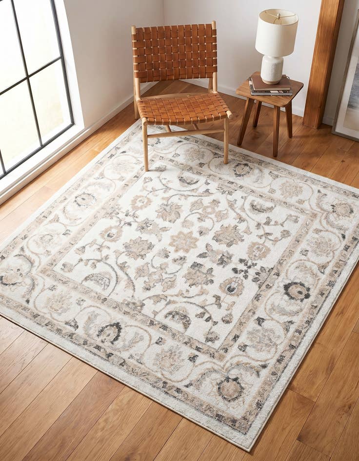 Detail image of 6' x 6' Aurelia Square Rug