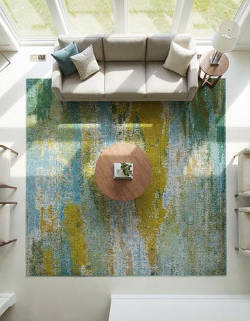 8' x 8' Washable Sevilla Square Rug