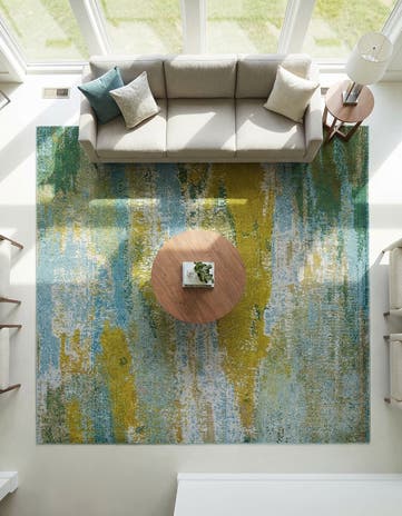 8' x 8' Washable Sevilla Square Rug