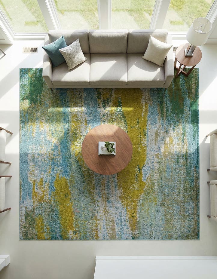8' x 8' Washable Sevilla Square Rug