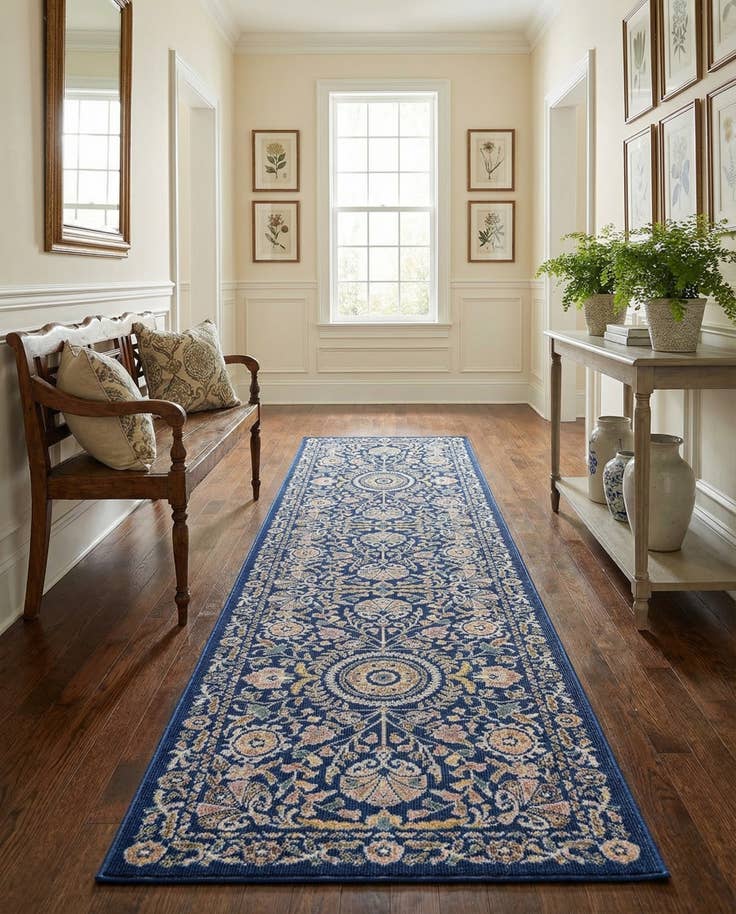 Detail image of 2' 7 x 10' Blossom Runner Rug