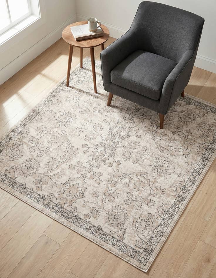 Detail image of 5' 3 x 5' 3 Oregon Square Rug