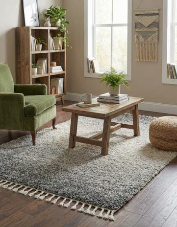 5' x 8' Athena Shag Rug