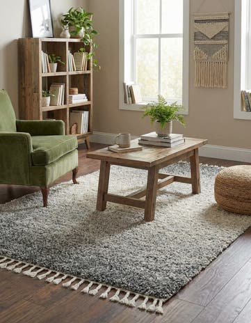 5' x 8' Athena Shag Rug