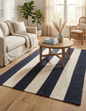 5' 1 x 8' Hand Woven Jill Zarin Hamptons Rug