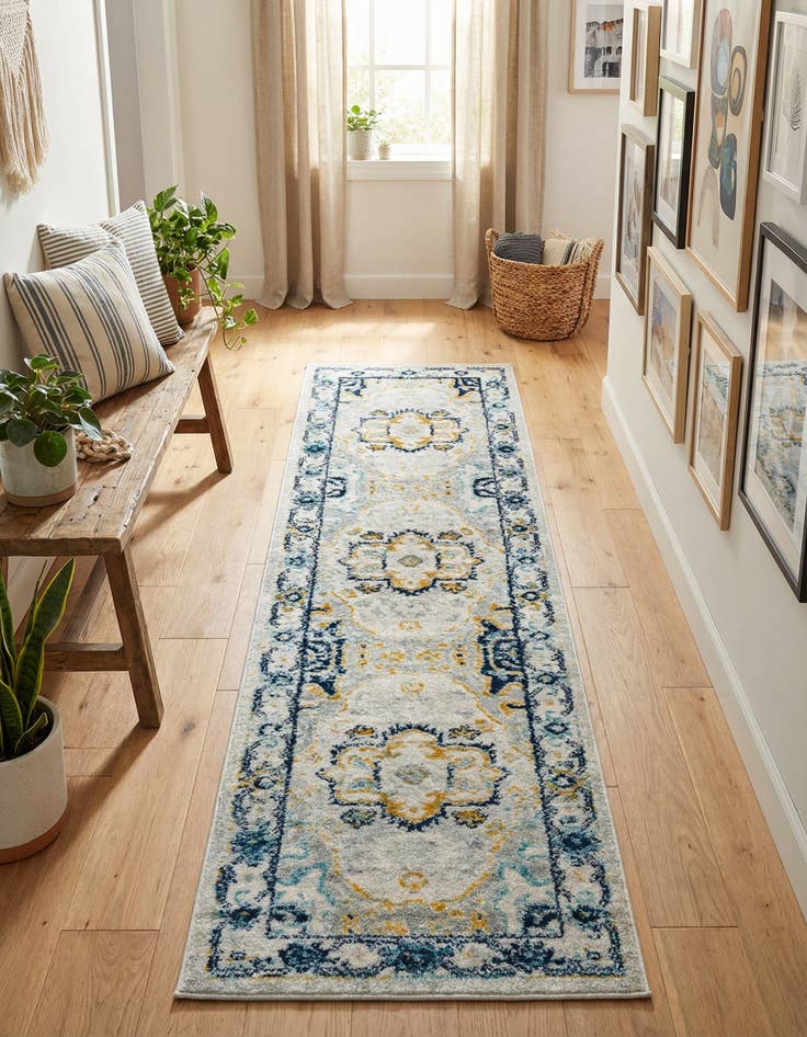 Detail image of 2' x 8' Madeline Vintage Runner Rug