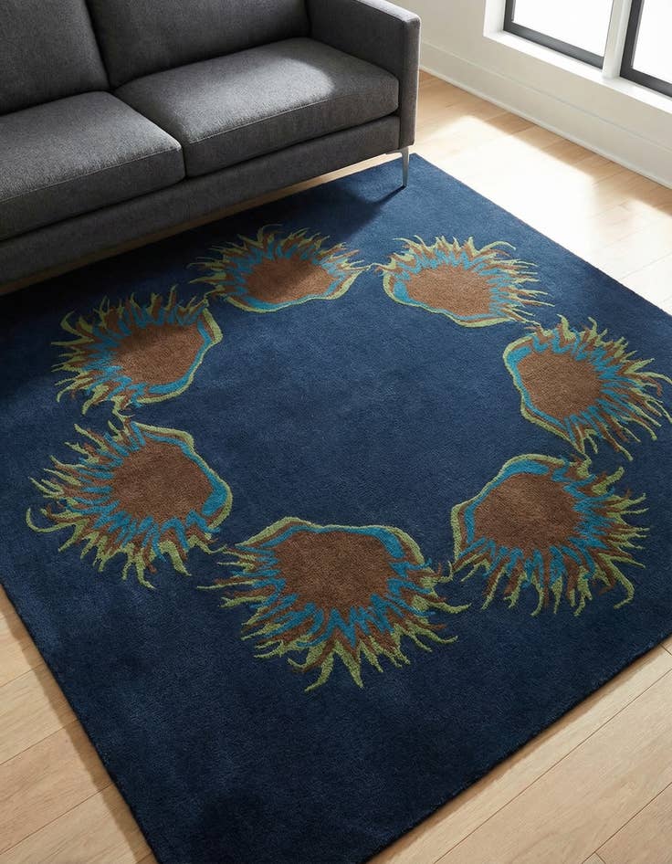 Detail image of 7' 4 x 7' 7 Luna Square Rug