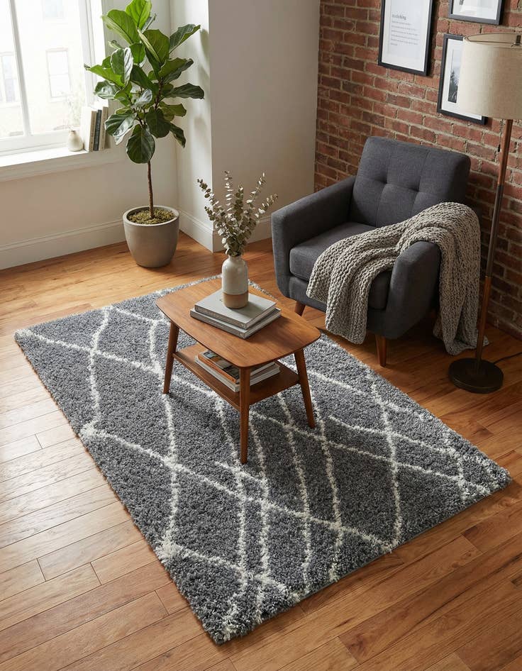 Detail image of 3' 3 x 5' 3 Soft Touch Shag Rug