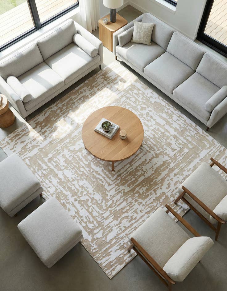 Detail image of 7' 10 x 7' 10 Hermitage Square Rug