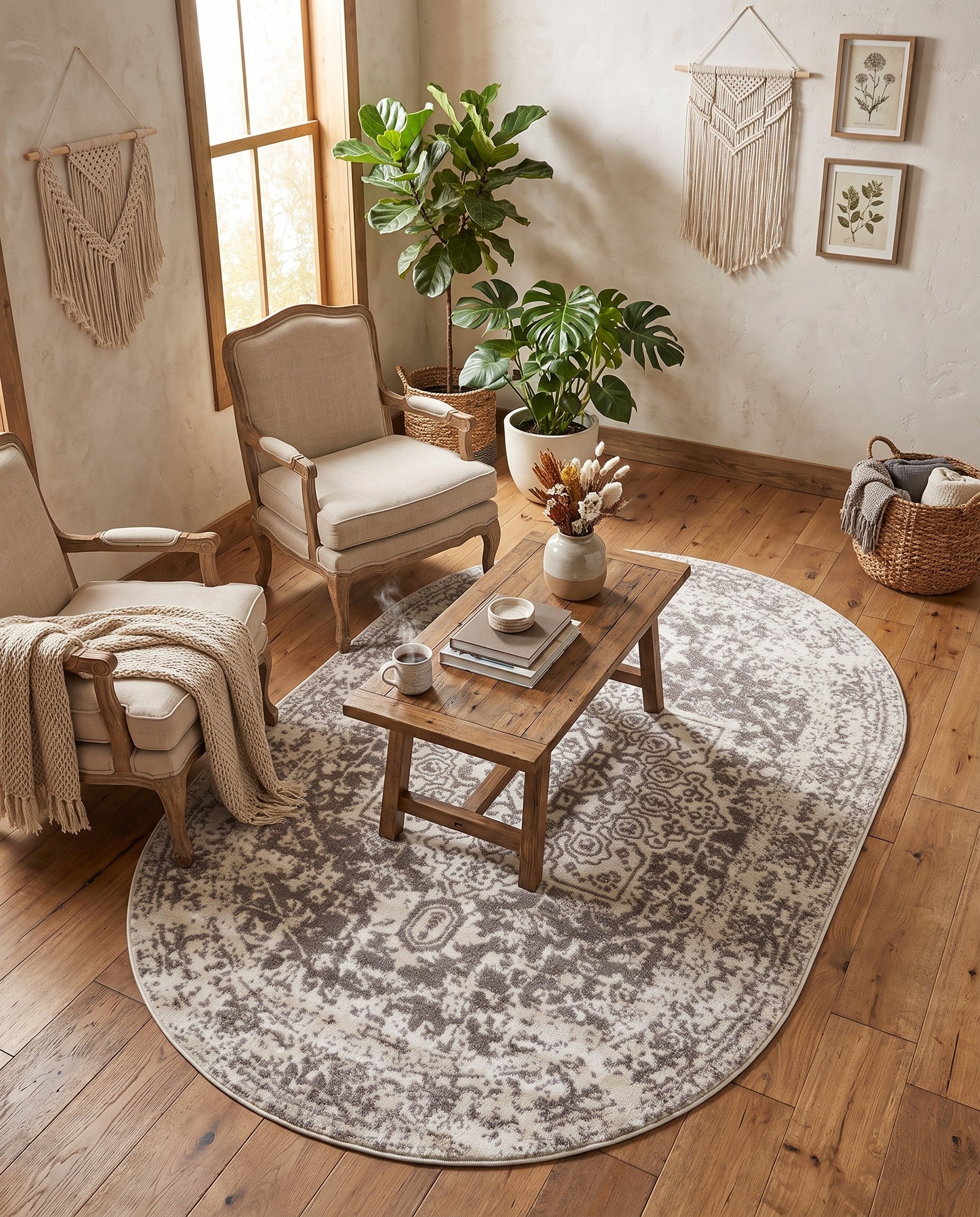 5' 3 x 8' Arlington Oval Rug