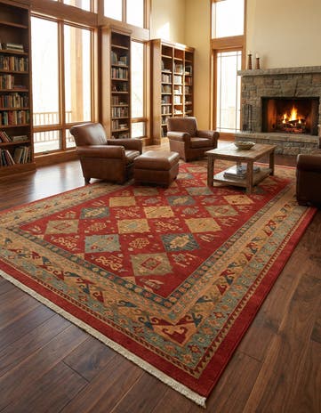Red Sara Rug